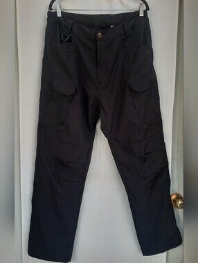 Warrior Wear Black Cargo Pants Mens 2XL    36X30
